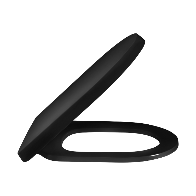 Svart toalettsits - BÄST