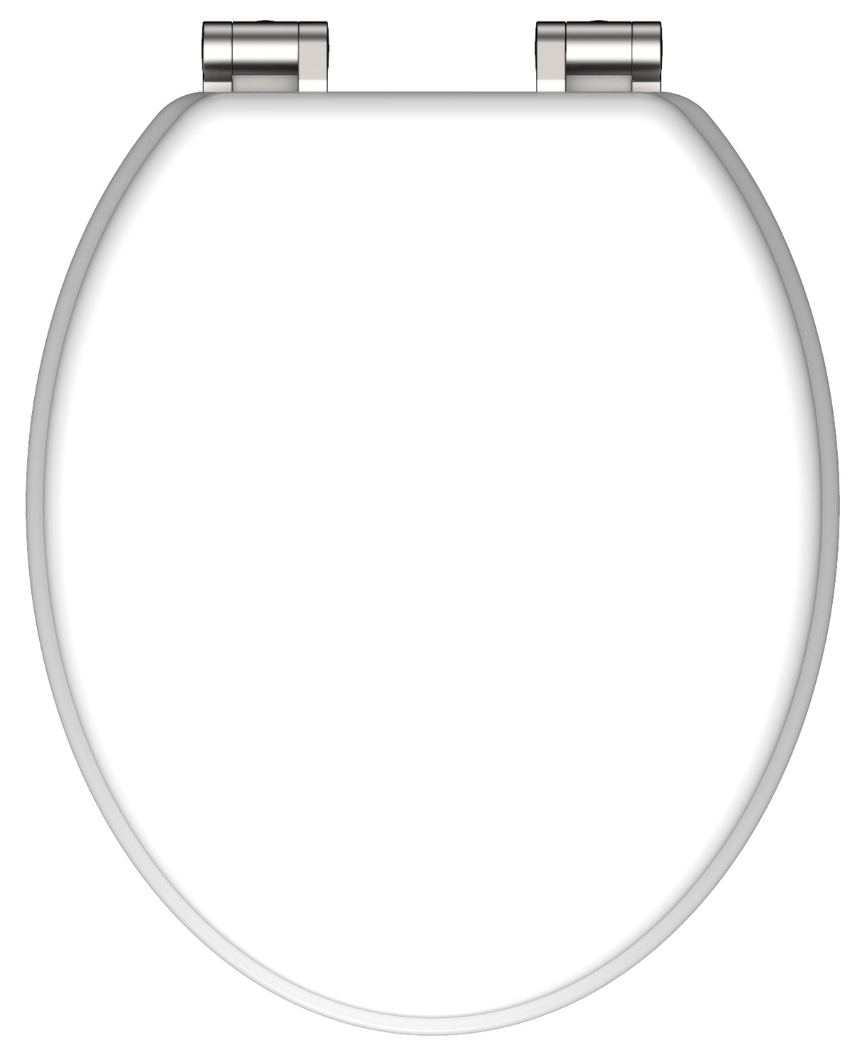 Vit toalettsits universal med träkärna - BÄTTRE. CC-mått: 130-185mm Längd: 425-475mm Bredd: 375mm.