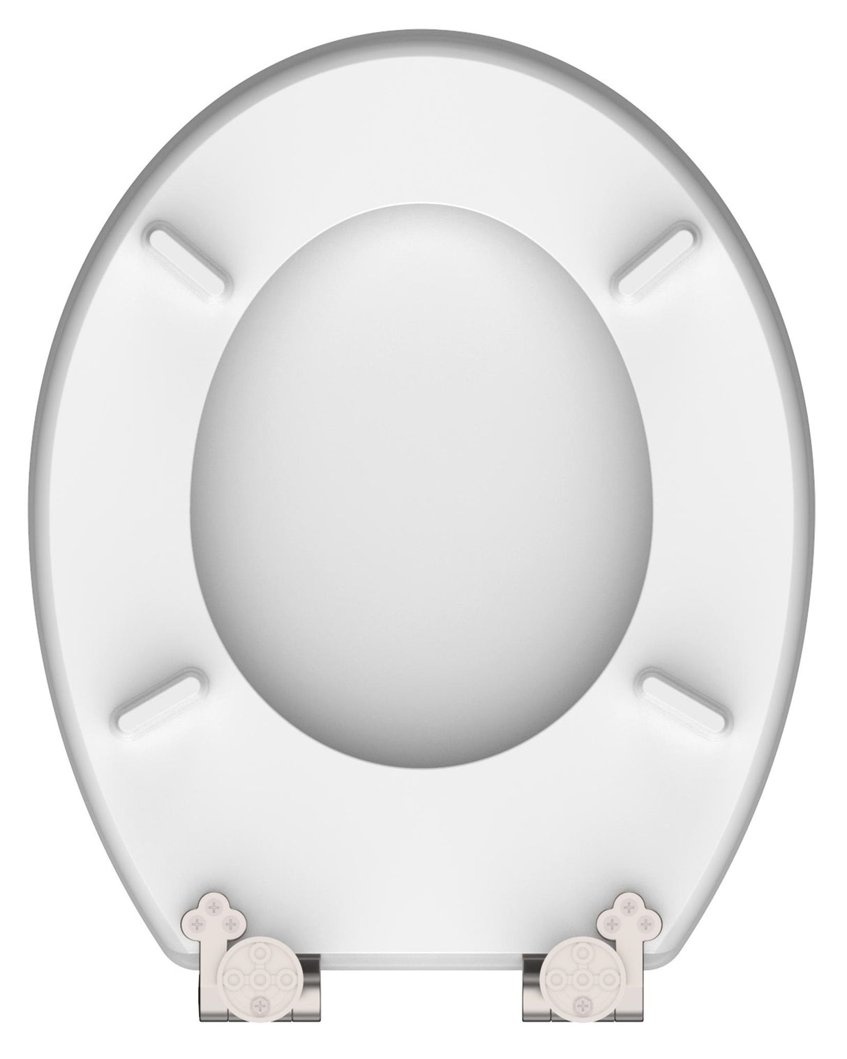 Högblank mönstrad toalettsits universal med träkärna - BÄTTRE. CC-mått: 130-185mm Längd: 425-475mm Bredd: 370mm.