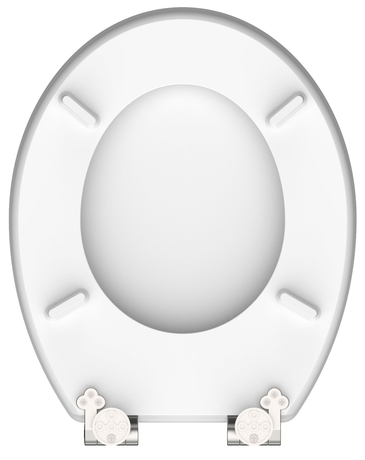 Högblank mönstrad toalettsits universal med träkärna - BÄTTRE. CC-mått: 130-185mm Längd: 425-475mm Bredd: 370mm.