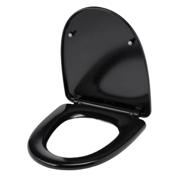 Svart toalettsits - BĂST