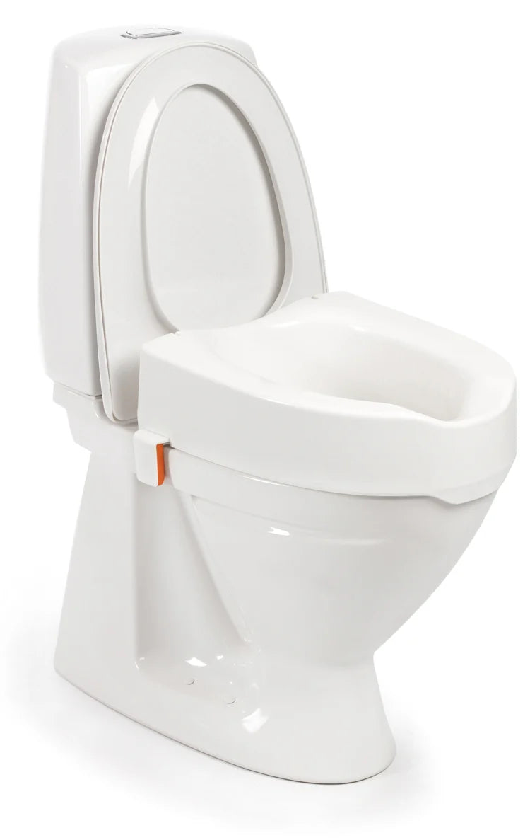 Toiletsæde med forhøjelse 6cm uden låg (kantstoppere)