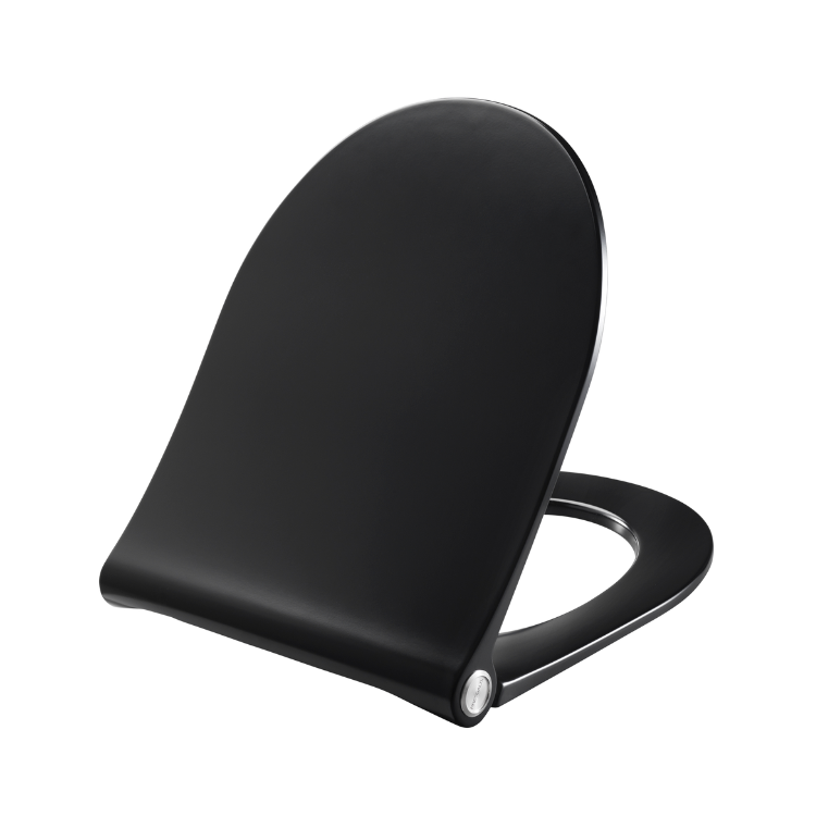 Svart toalettsits - BÄST