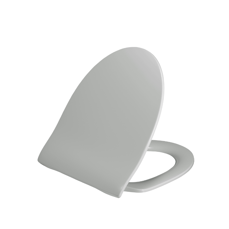 Manhattangrå slimmad toalettsits för IFÖ (Proppbeslag) - BÄST