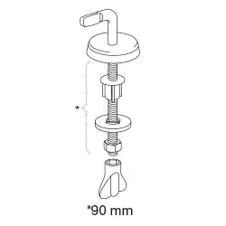 Vit toalettsits för Gustavsberg - BÄTTRE