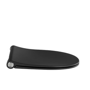 Svart matt toalettsits för Duravit - BÄST