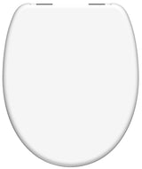 Vit toalettsits universal i Duroplast - BÄTTRE. CC-mått: 125-210mm Längd: 425-435mm Bredd: 373mm.
