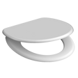 Vit toalettsits universal i Duroplast - BÄTTRE. CC-mått: 125-210mm Längd: 425-435mm Bredd: 373mm.