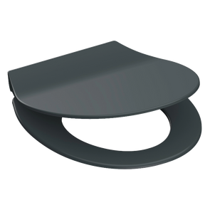 Antracit slimmad toalettsits universal i Duroplast - BÄST. CC-mått: 70-190mm Längd: 415-455mm Bredd: 380mm.