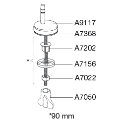 Vit toalettsits för IDO - BÄST