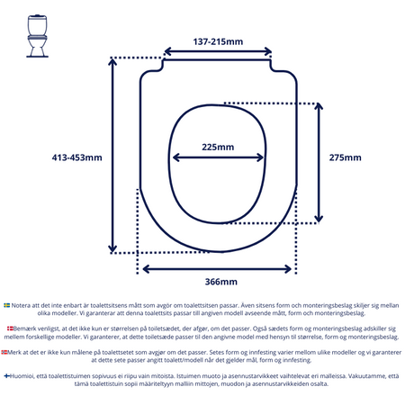 Vit toalettsits design för Villeroy & Boch - BÄST