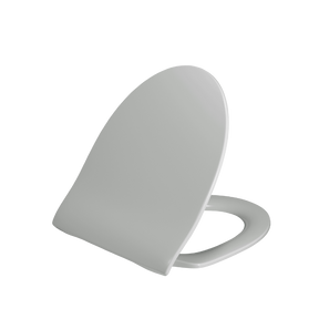 Manhattangrå slimmad toalettsits för IFÖ (Proppbeslag) - BÄST