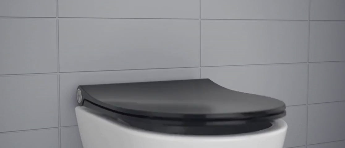 Hvid toiletsæde design til Camargue - BEDST